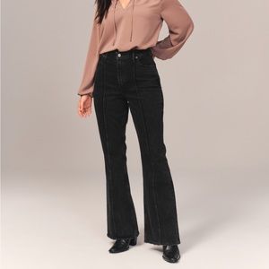 NWT Abercrombie Curve Love High Rise Vintage Flare Jean
